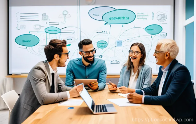 협업형 교육의 효과를 높이는 방법 - The Magic of Learning Together: Diverse Minds Connecting**
"A vibrant and diverse group of five indi...